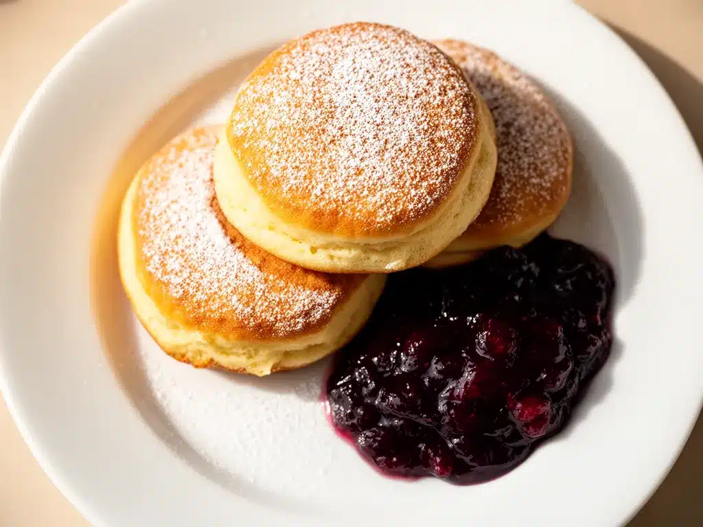Fluffy Berliner Pfannkuchen mit Pflaumenmus: Die Einfachste Methode 4 Fluffy Berliner Pfannkuchen preparation steps