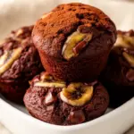 fluffy Schoko-Bananen-Muffins - featured image
