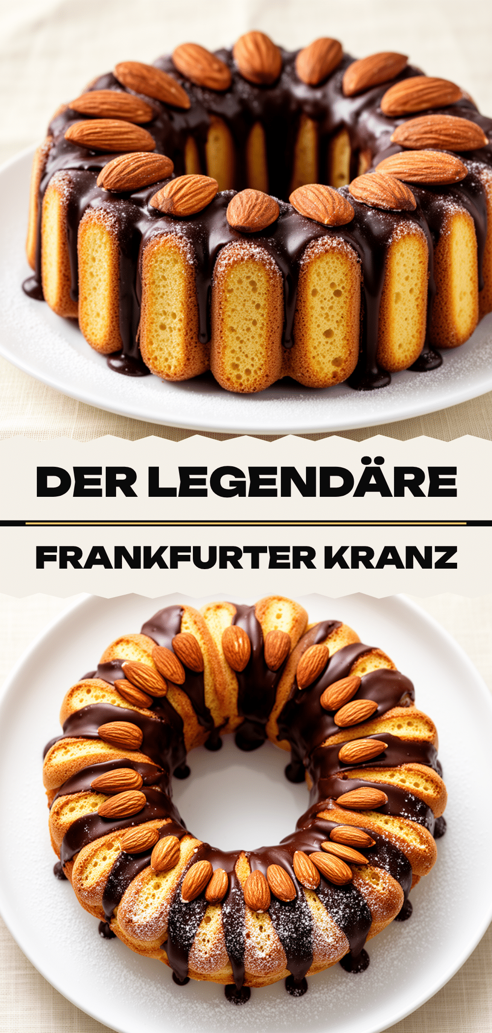 Frankfurter Kranz: Der perfekte Kranzkuchen (Originalrezept) 5 Frankfurter Kranz Originalrezept recipe