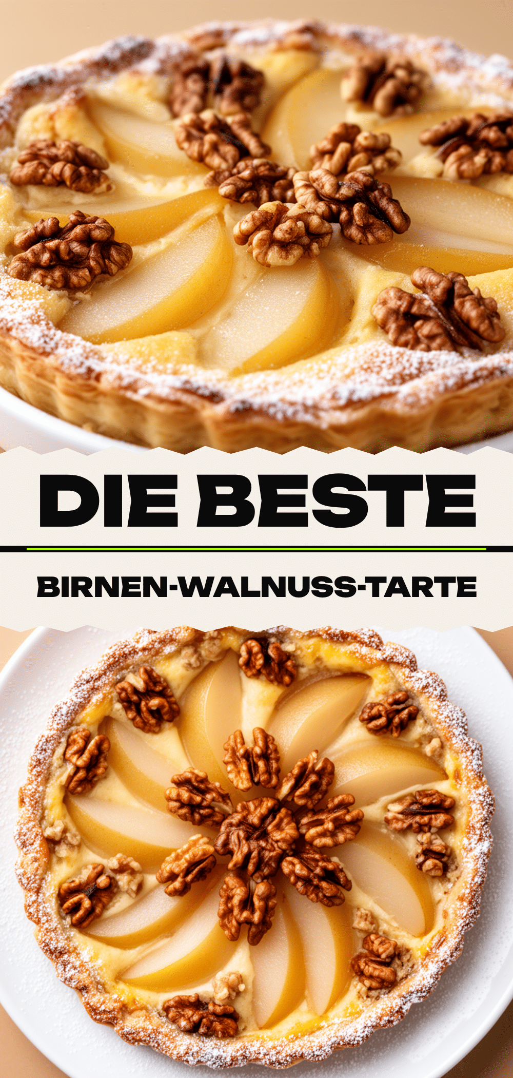 Herbstliche Birnen-Walnuss-Tarte: 5 Schritte zum perfekten Herbst-Dessert 5 Herbstliche Birnen-Walnuss-Tarte recipe