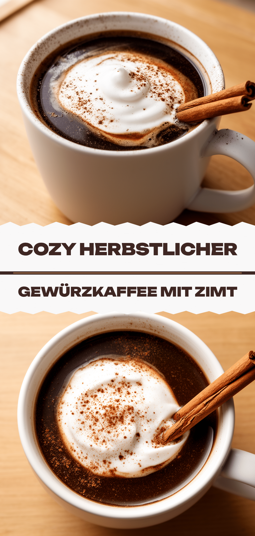 Herbstlicher Gewürzkaffee mit Zimt: 5 Min. Winterdrink 5 Herbstlicher Gewürzkaffee mit Zimt recipe