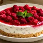 Himbeer-Joghurt-Torte ohne Backen - featured image