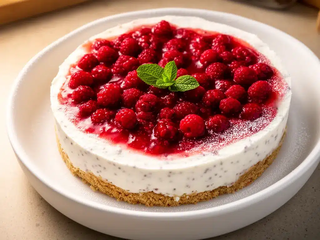 Himbeer-Joghurt-Torte ohne Backen: Cremig & Frisch 4 Himbeer-Joghurt-Torte ohne Backen preparation steps