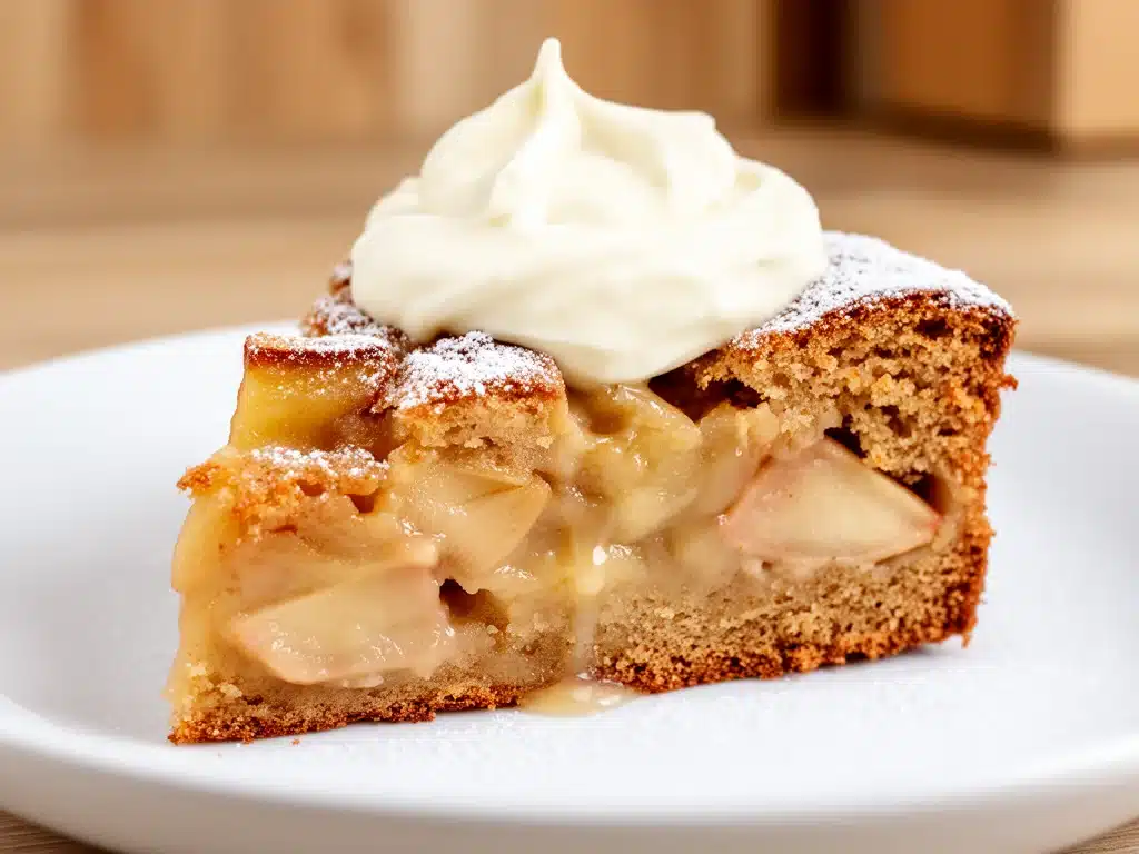 Klassische Apfeltorte mit cremiger Vanillecreme - featured image