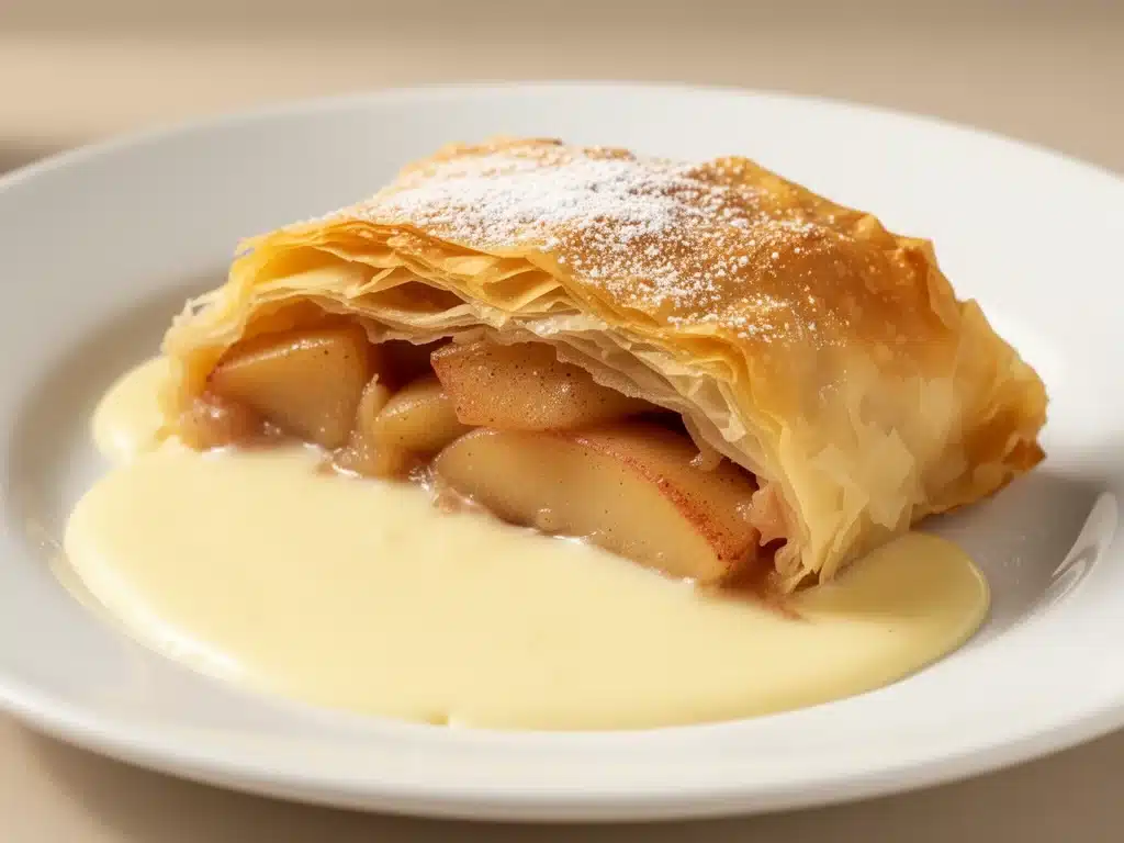 knuspriger Apfelstrudel - featured image
