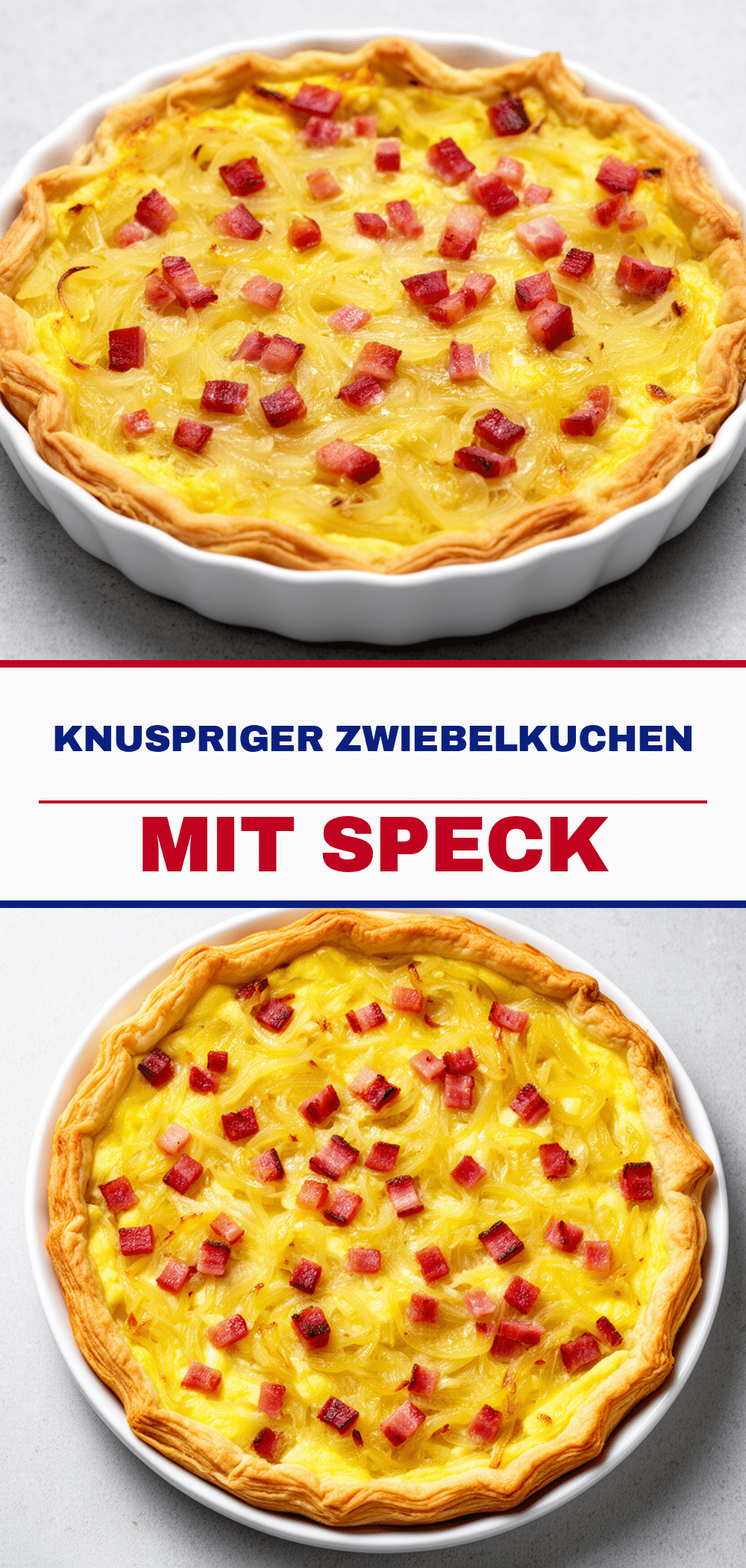 Knuspriger Zwiebelkuchen mit Speck: 5 Simple Herbst-Rezepte 5 Knuspriger Zwiebelkuchen mit Speck recipe