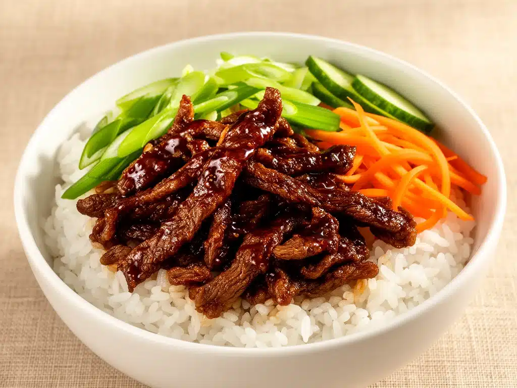 koreanische bulgogi bowl - featured image
