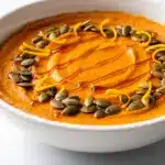Kürbis-Cheesecake ohne Boden - featured image
