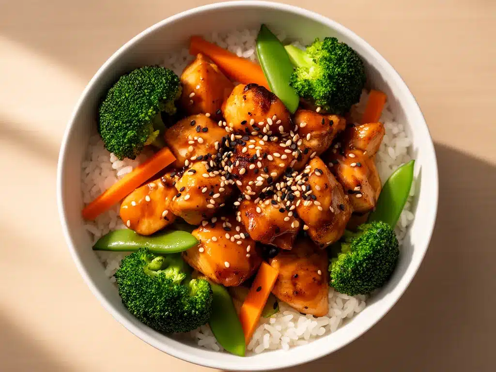 Meal Prep Hähnchen-Teriyaki Bowls: Perfekte 30-Minuten-Rezept 4 Meal Prep Hähnchen-Teriyaki Bowls preparation steps