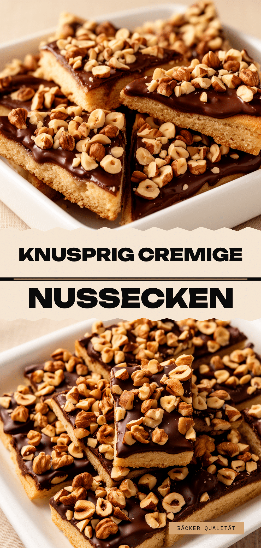 Nussecken wie beim Bäcker: 30 Min. Perfekt 5 Nussecken wie beim Bäcker recipe