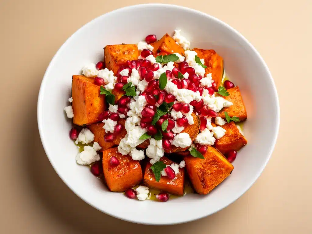 Ofenkürbis mit Feta: Cremig & Schnell 4 Ofenkürbis mit Feta preparation steps
