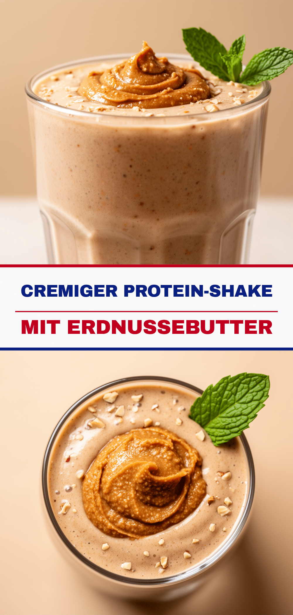 Protein-Shake mit Erdnussbutter: 5-Minuten Rezept 5 Protein-Shake mit Erdnussbutter recipe