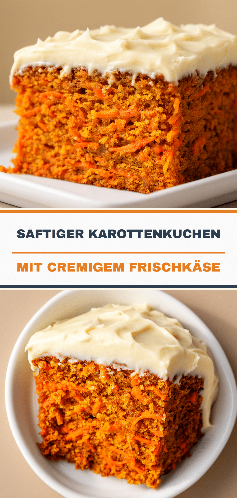 Saftiger Karottenkuchen mit Frischkäse-Frosting: Bestes Rezept 5 Saftiger Karottenkuchen mit Frischkäse-Frosting recipe