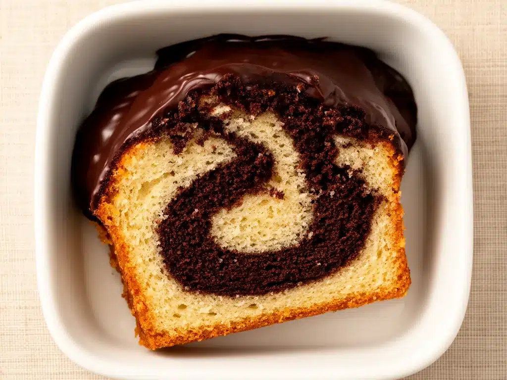 Saftiger Marmorkuchen: Bester Kuchen mit Schokoladenglasur in 45 Min 4 Saftiger Marmorkuchen preparation steps