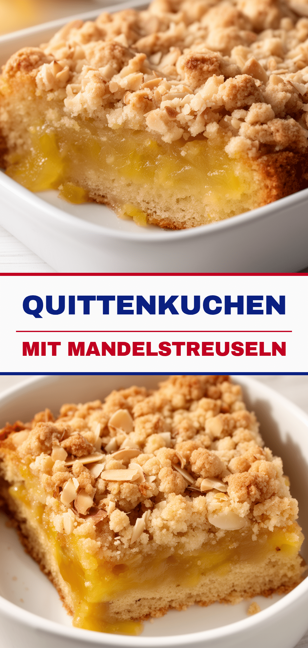 Saftiger Quittenkuchen: 5 einfache Mandelstreusel-Tipps 5 Saftiger Quittenkuchen mit Mandelstreuseln recipe