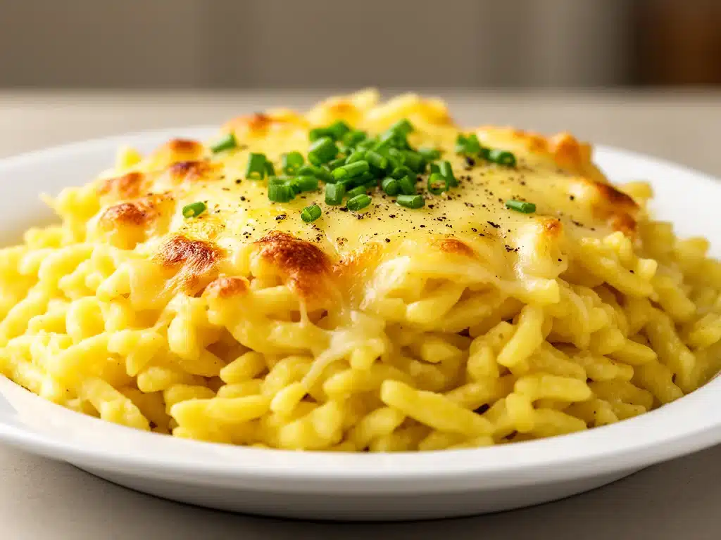 Schwäbische Käsespätzle - featured image