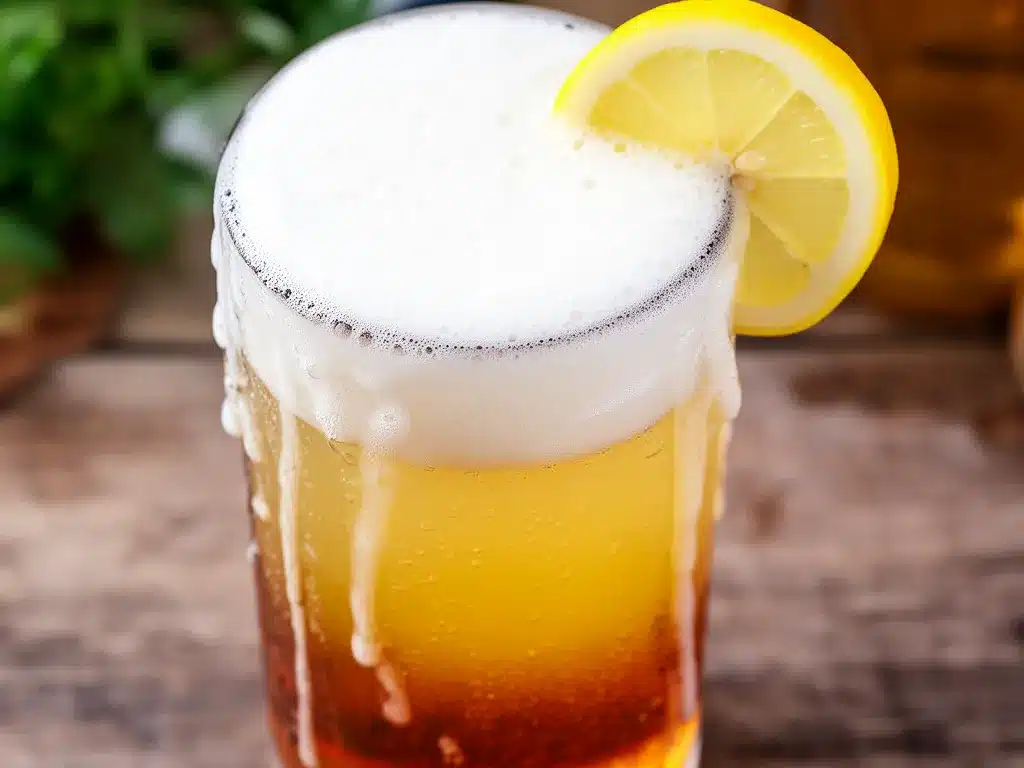 Selbstgemachtes Radler: 5 Min. Rezept 4 Selbstgemachtes Radler preparation steps