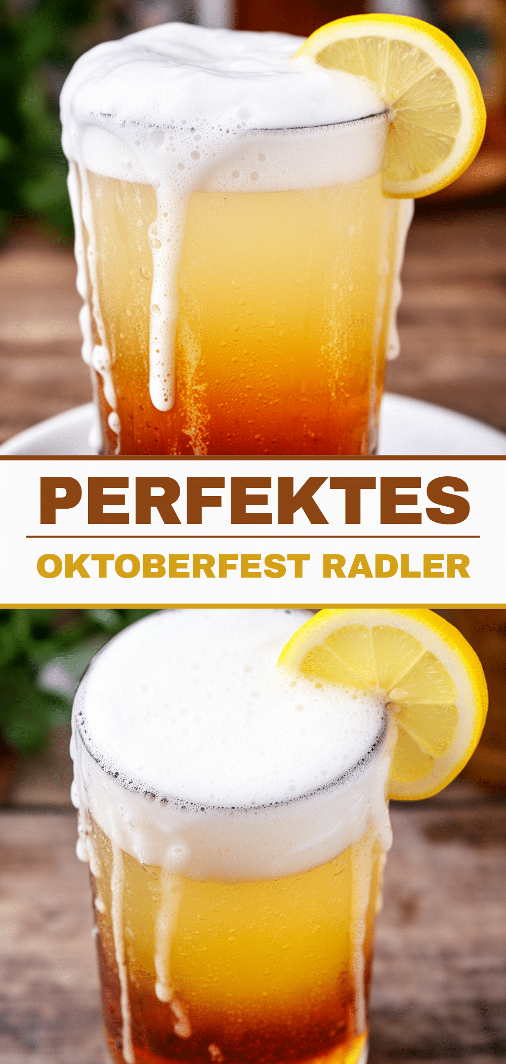 Selbstgemachtes Radler: 5 Min. Rezept 5 Selbstgemachtes Radler recipe