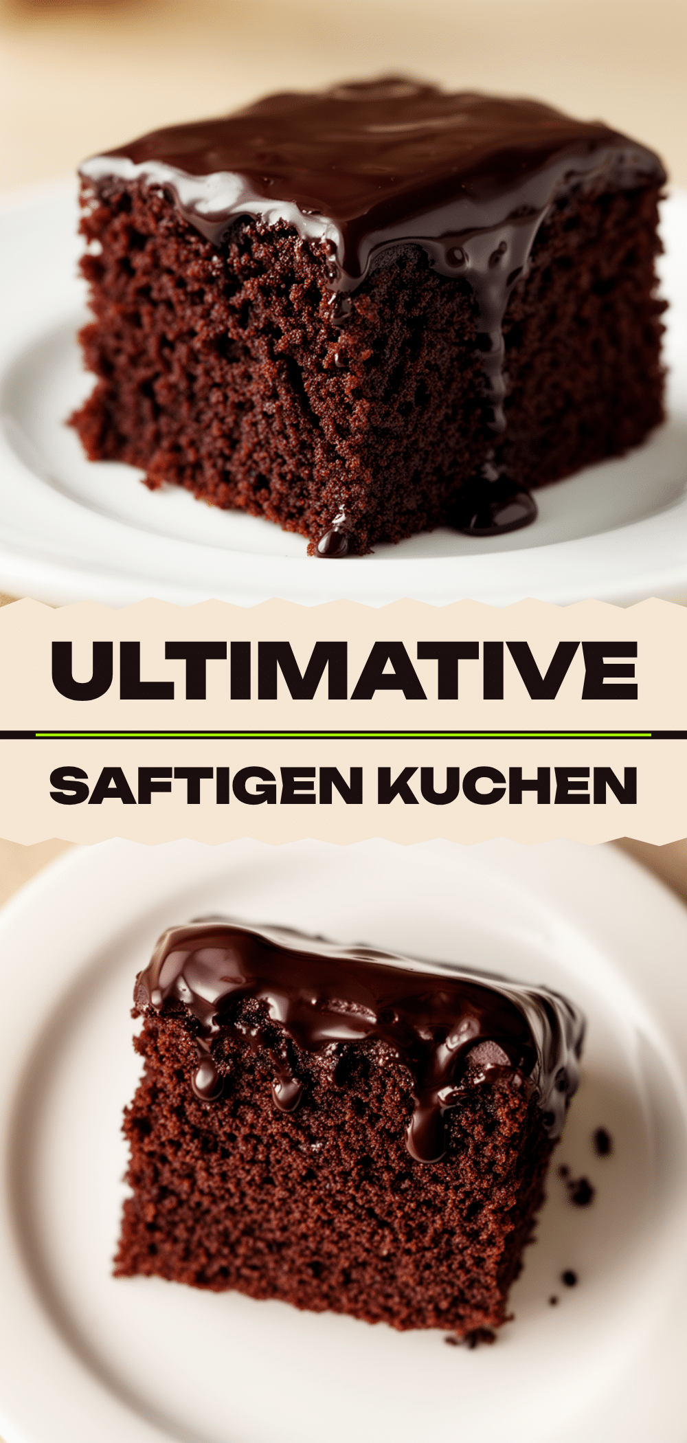 Ultra-saftiger Schokoladenkuchen mit Ganache: 15 Min. Rezept 5 Ultra-saftiger Schokoladenkuchen mit Ganache recipe