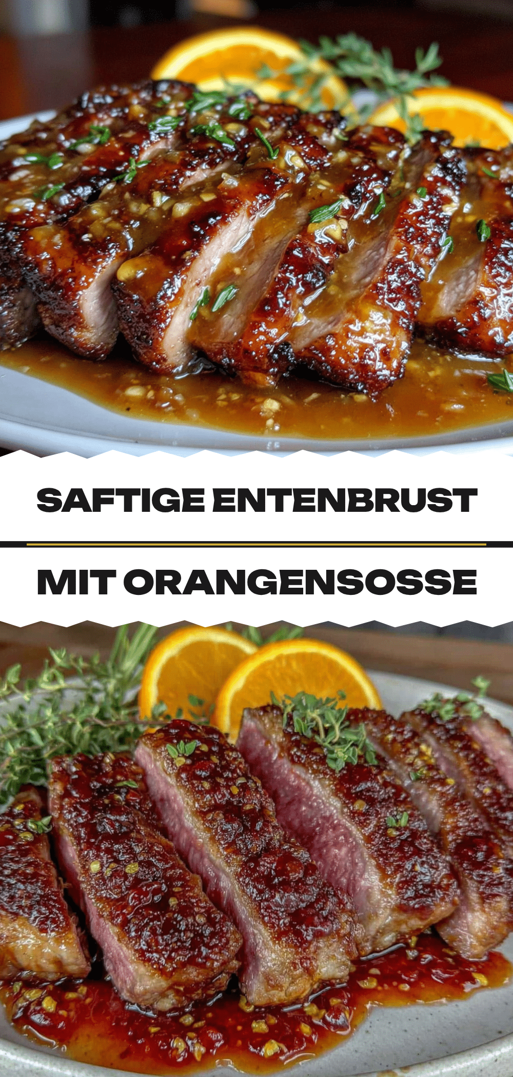 Entenbrust mit Orangensoße: 1x kochen, 4x essen 5 Entenbrust mit Orangensoße recipe