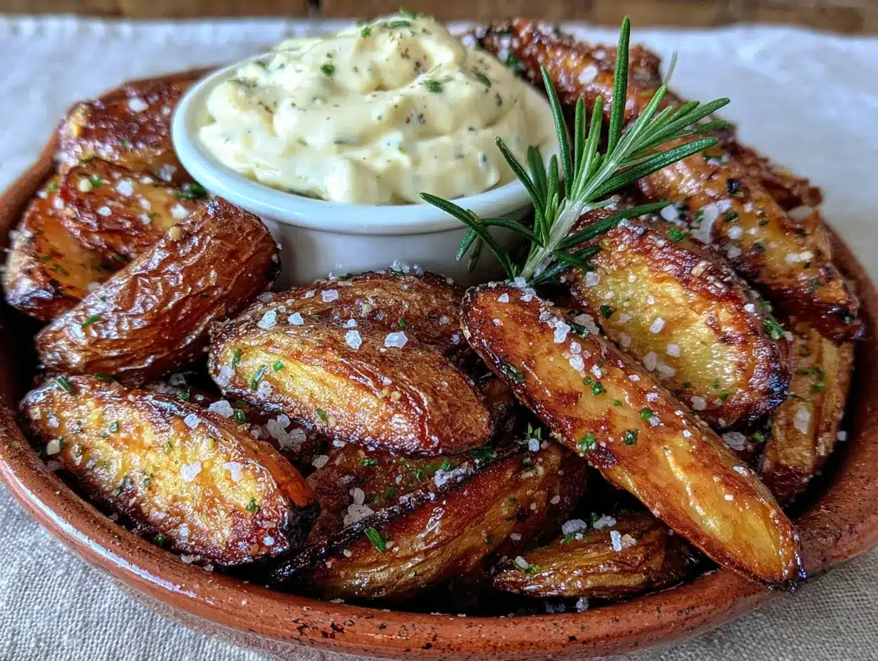 Extra knusprige Ofenkartoffeln mit Kräuterquark: 5 Schritte für Energie 4 extra knusprige Ofenkartoffeln mit Kräuterquark preparation steps