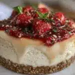 High-Protein Skyr-Cheesecake ohne Backen - featured image