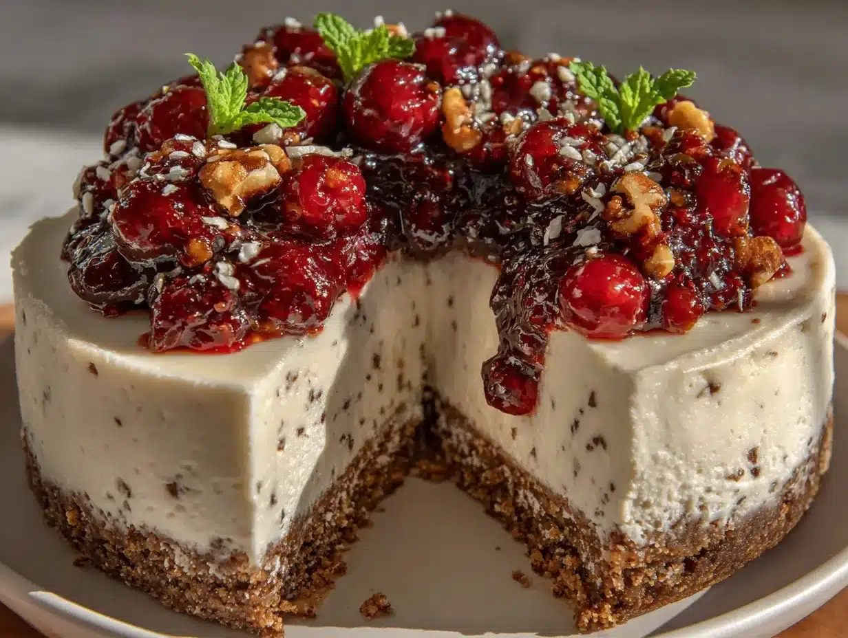 High-Protein Skyr-Cheesecake ohne Backen: Der Traum-Kuchen 4 High-Protein Skyr-Cheesecake ohne Backen preparation steps
