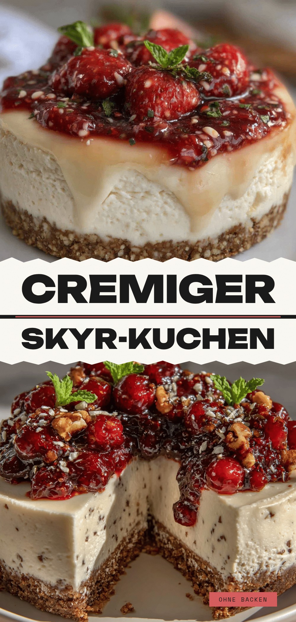 High-Protein Skyr-Cheesecake ohne Backen: Der Traum-Kuchen 5 High-Protein Skyr-Cheesecake ohne Backen recipe