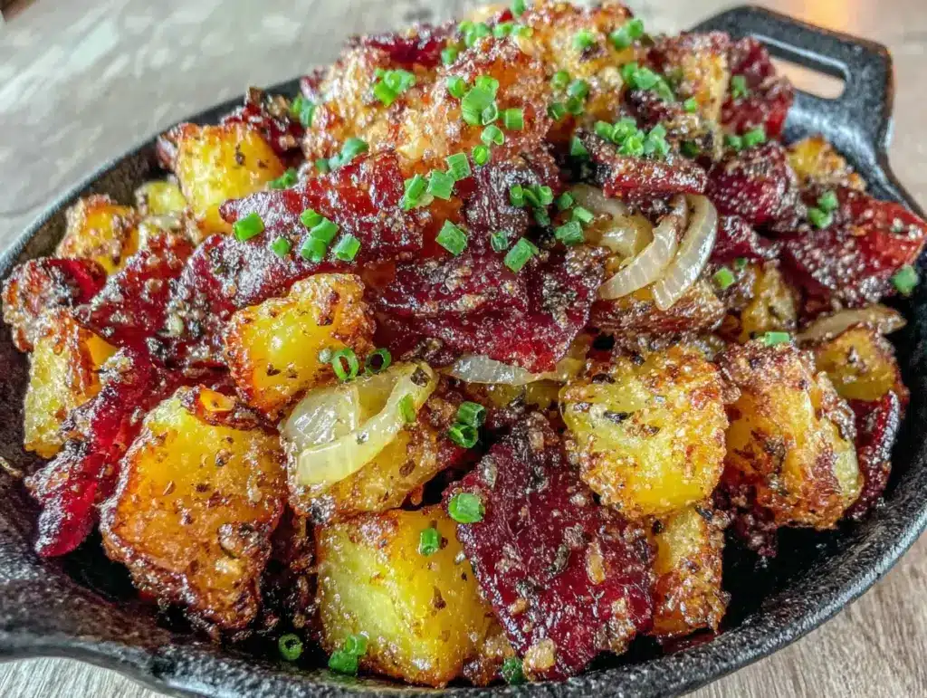 Knusprige Bratkartoffeln auf dem Grill - featured image