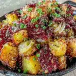 Knusprige Bratkartoffeln auf dem Grill - featured image