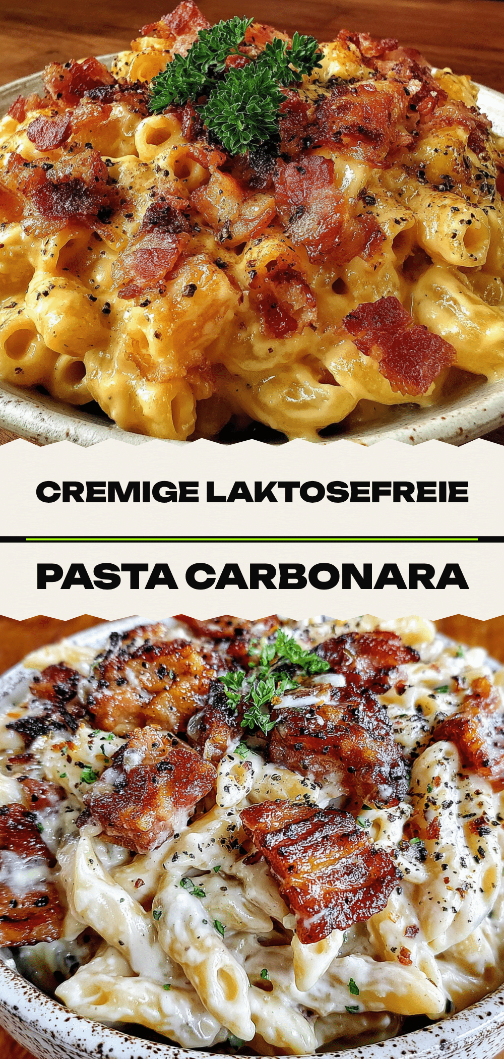 Laktosefreie Pasta Carbonara mit Hafersahne: Günstig & Einfach 5 laktosefreie Pasta Carbonara mit Hafersahne recipe