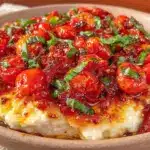 Ofen-Feta mit Kirschtomaten - featured image