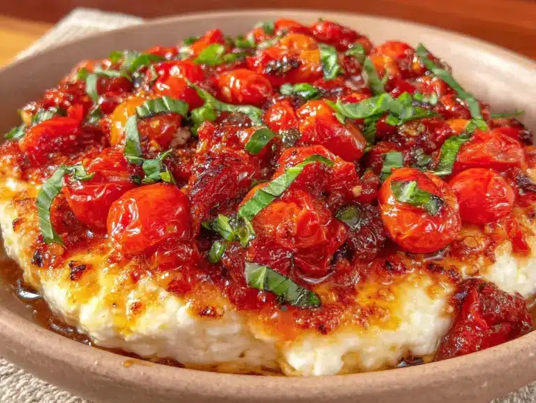 Startseite 6 Ofen-Feta mit Kirschtomaten - featured image