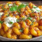 Ofen Tomaten Mozzarella Pasta - featured image