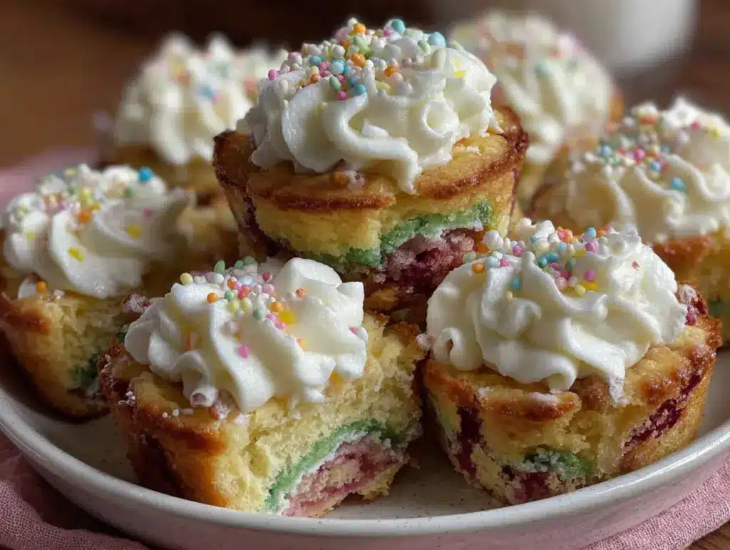 Regenbogen-Muffins - featured image