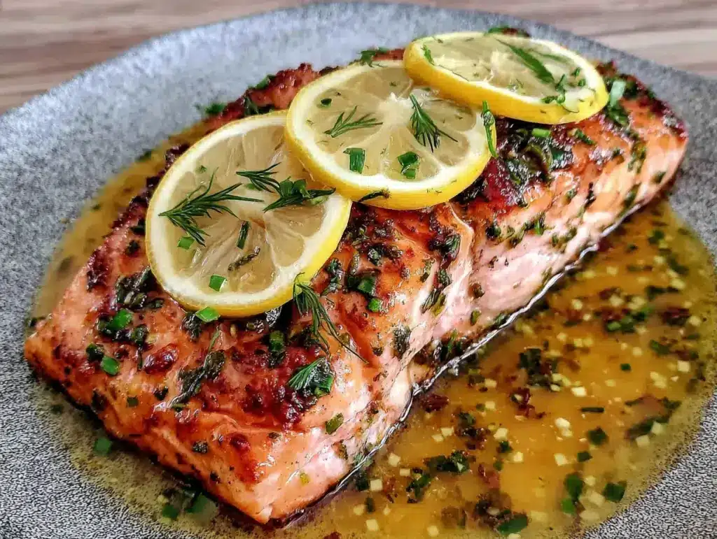 saftiger Lachs in der Heißluftfritteuse - featured image