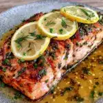 saftiger Lachs in der Heißluftfritteuse - featured image