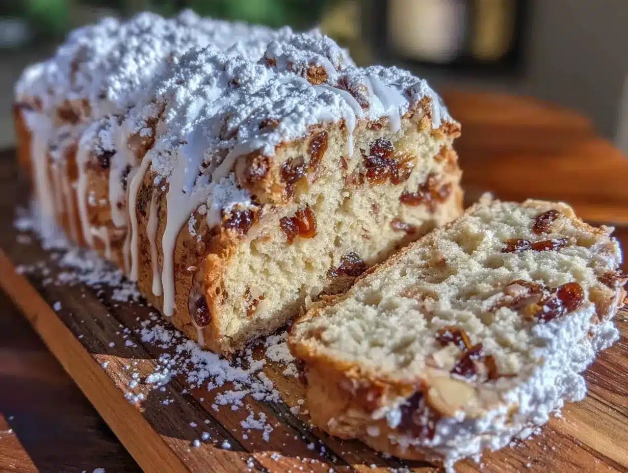 Saftiger Weihnachts-Stollen mit Marzipan-Füllung: Das perfekte 5pm-Rettungsgericht 4 saftiger Weihnachts-Stollen mit Marzipan-Füllung preparation steps