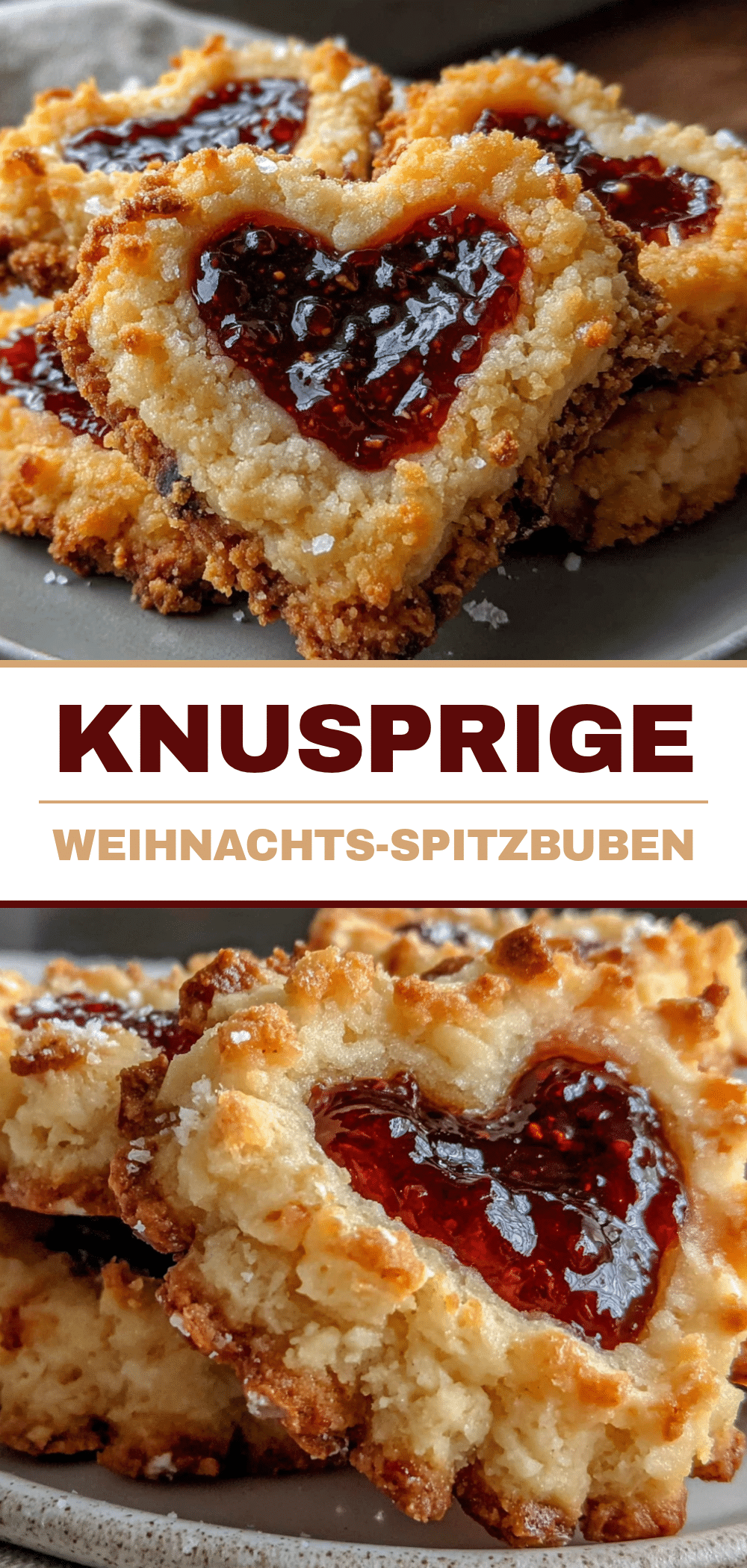 Spitzbuben: Billige Weihnachtskekse zum Vorbacken 5 Spitzbuben recipe