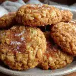 vegane Zimt Hafer Plätzchen - featured image