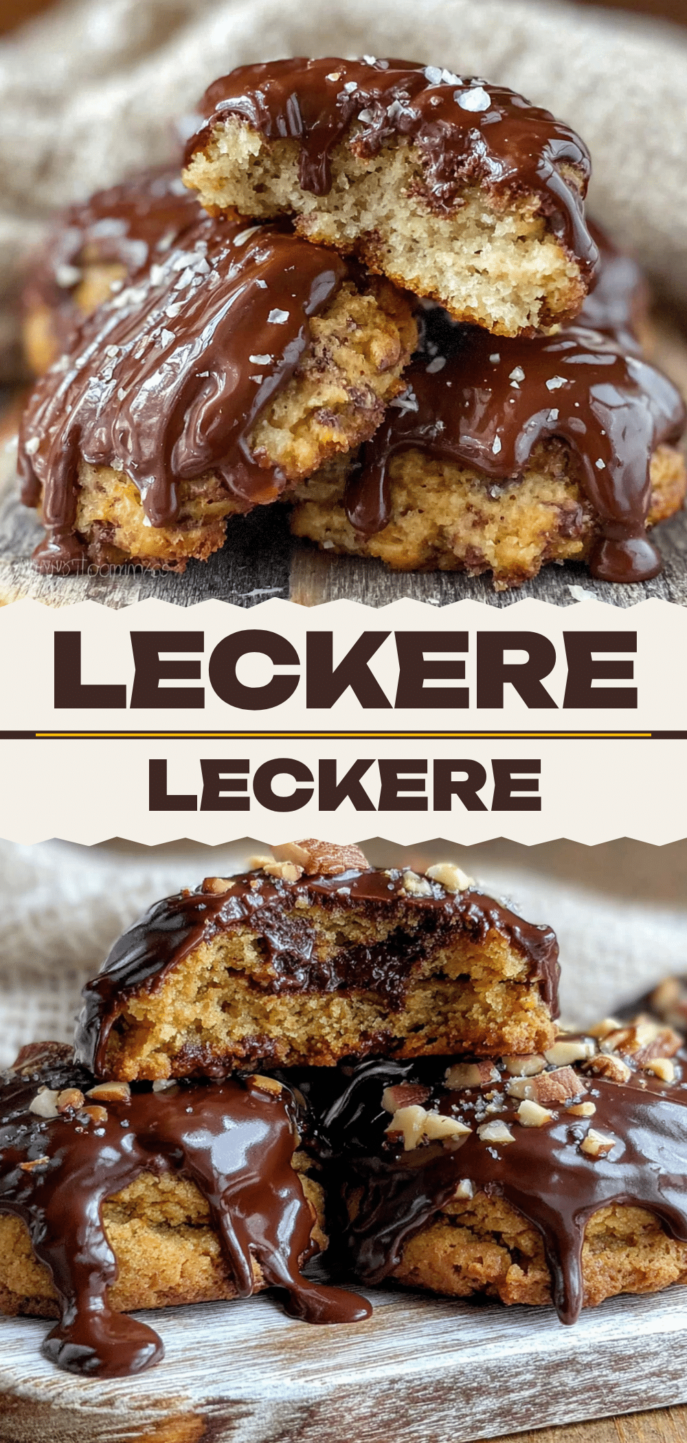 Weiche Lebkuchen: 1 Trick für Schokoglasur 5 weiche Lebkuchen mit Schokoglasur recipe