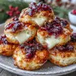 Weihnachten Cranberry-Brie im Blätterteig - featured image