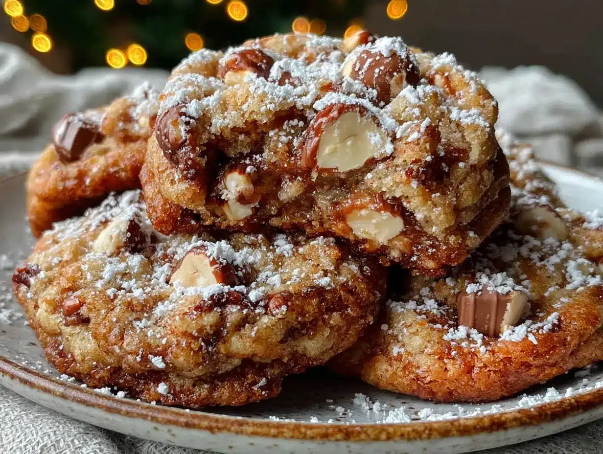 Weihnachten Nougat-Plätzchen: So backte sie es 4 Weihnachten Nougat-Plätzchen mit Haselnuss preparation steps