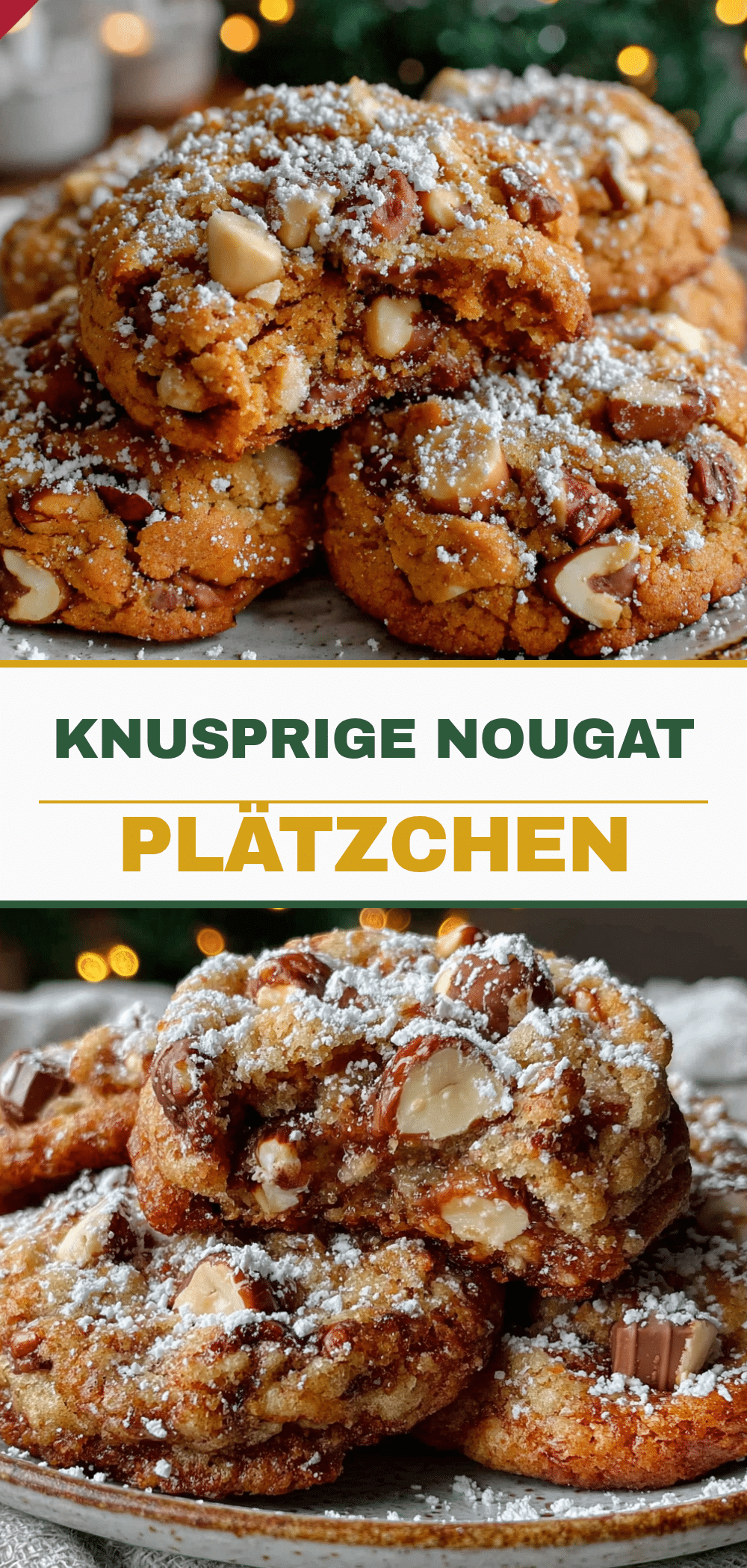Weihnachten Nougat-Plätzchen: So backte sie es 5 Weihnachten Nougat-Plätzchen mit Haselnuss recipe