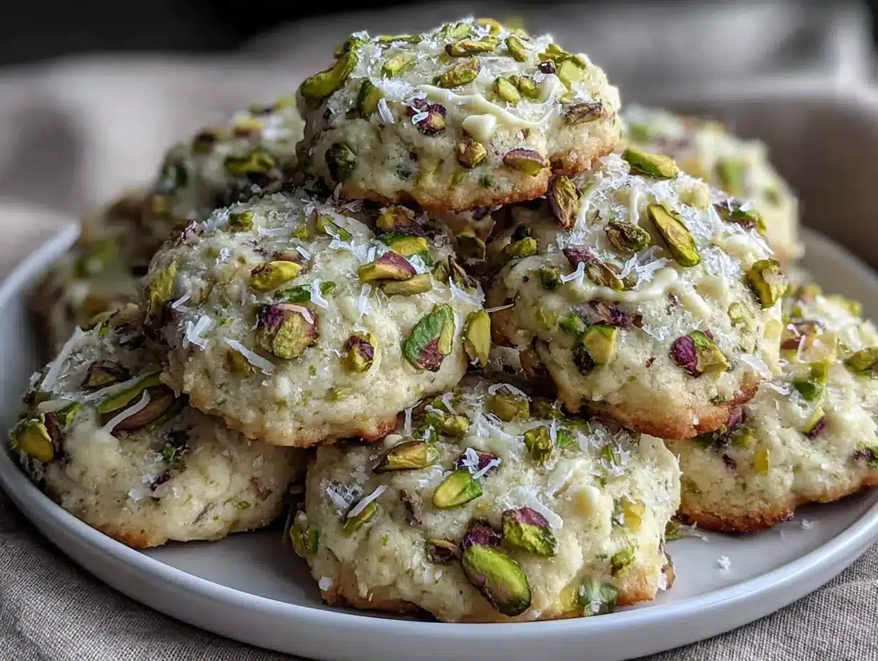 Weihnachten Pistazien-Plätzchen mit Schokolade: 5 einfache Rezepte 4 Weihnachten Pistazien-Plätzchen mit Schokolade preparation steps