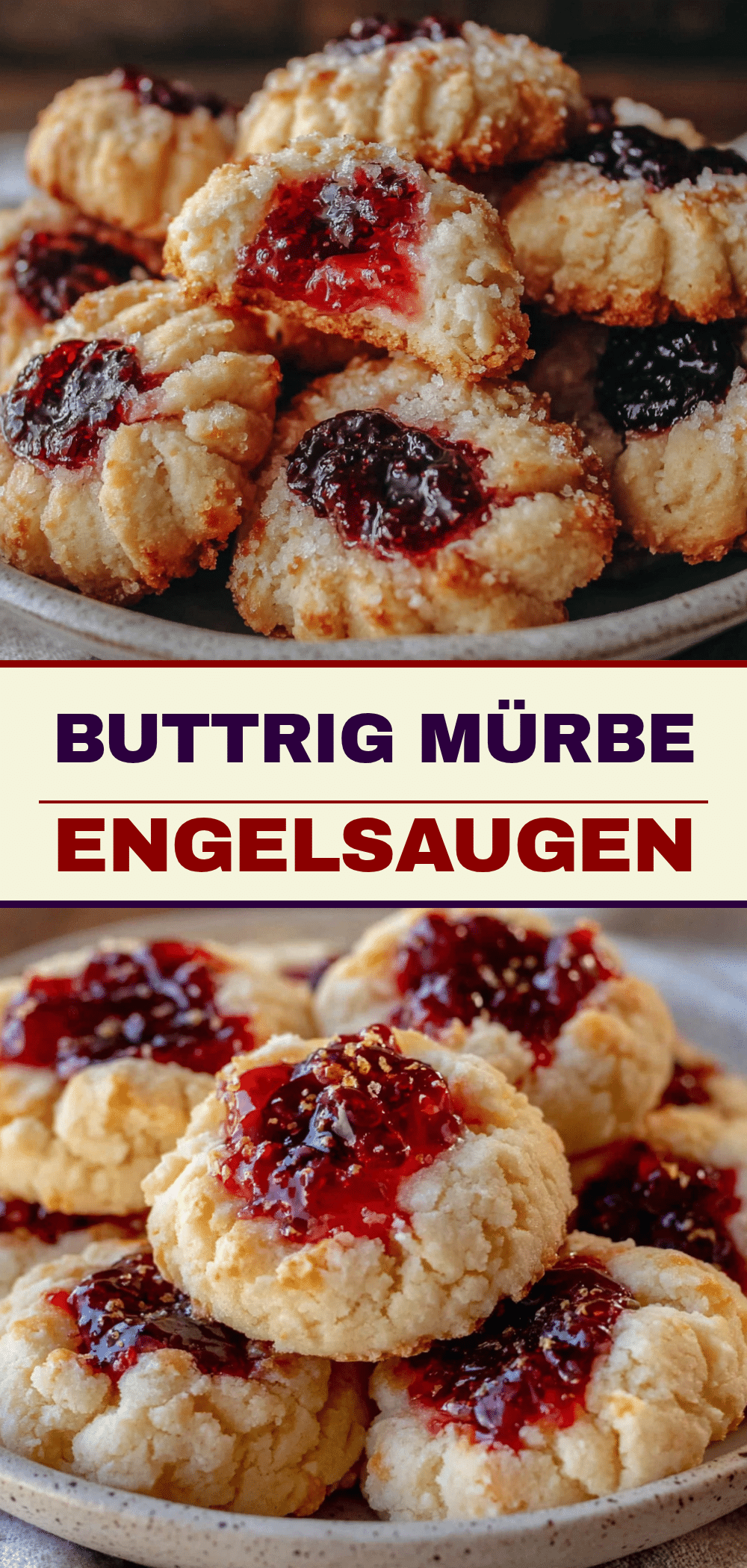 Weihnachts-Engelsaugen: Einfach Backen mit Kindern 5 Weihnachts-Engelsaugen recipe